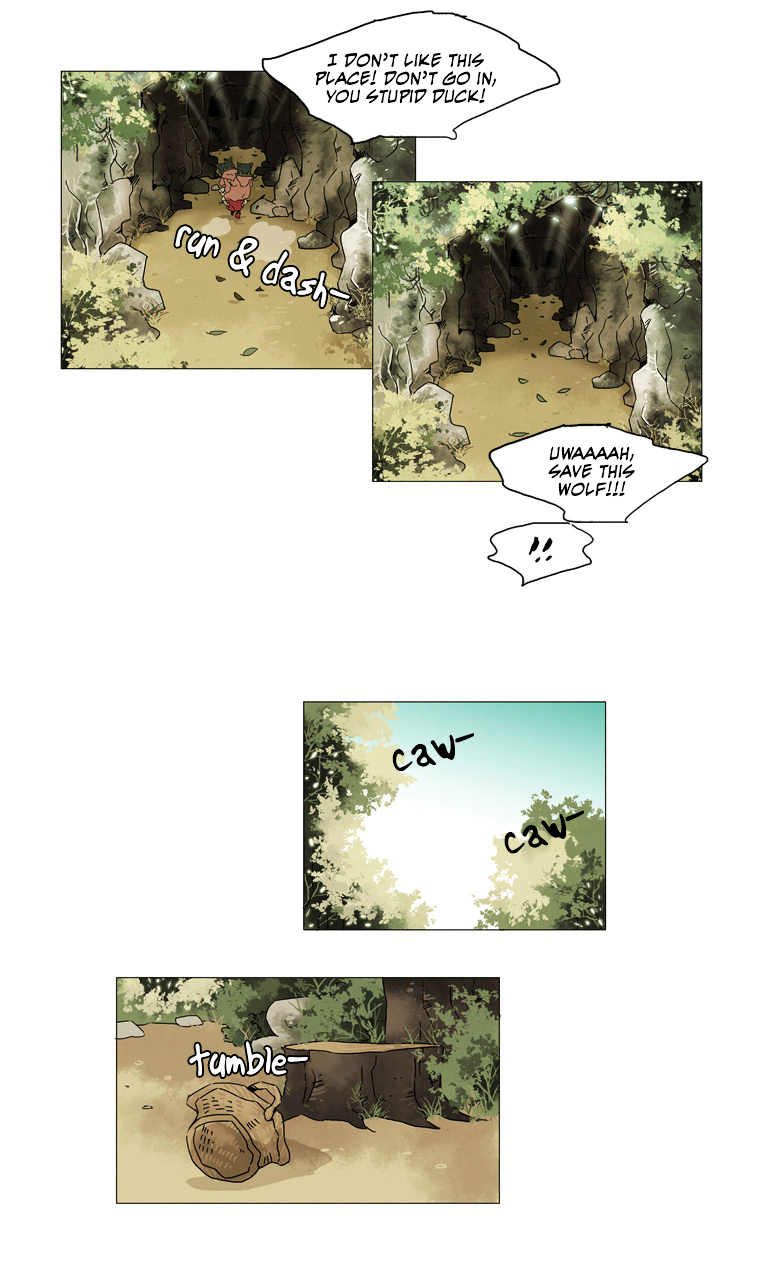 School in the Wild Chapter 20 page 10 - Chapter 20 : Little Red Riding Duck and the Wolf Girls... (4)