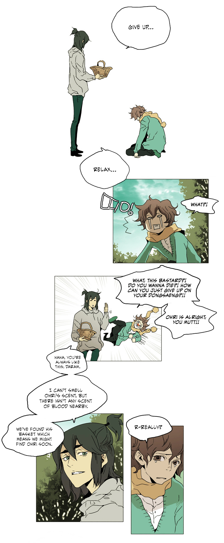 School in the Wild Chapter 20 page 13 - Chapter 20 : Little Red Riding Duck and the Wolf Girls... (4)
