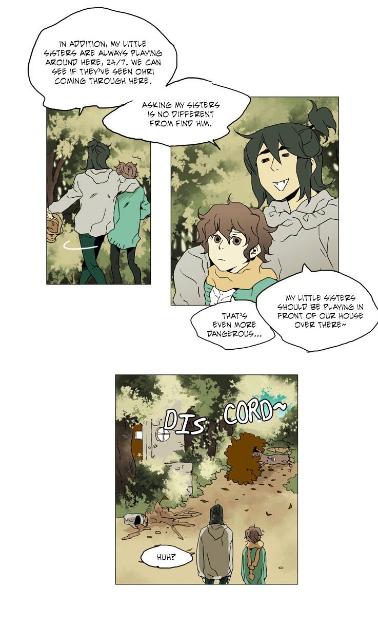 School in the Wild Chapter 20 page 14 - Chapter 20 : Little Red Riding Duck and the Wolf Girls... (4)