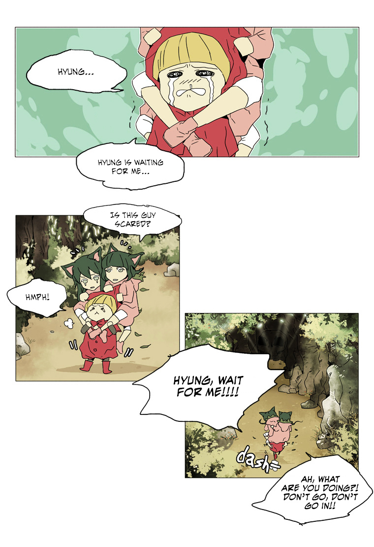 School in the Wild Chapter 20 page 9 - Chapter 20 : Little Red Riding Duck and the Wolf Girls... (4)