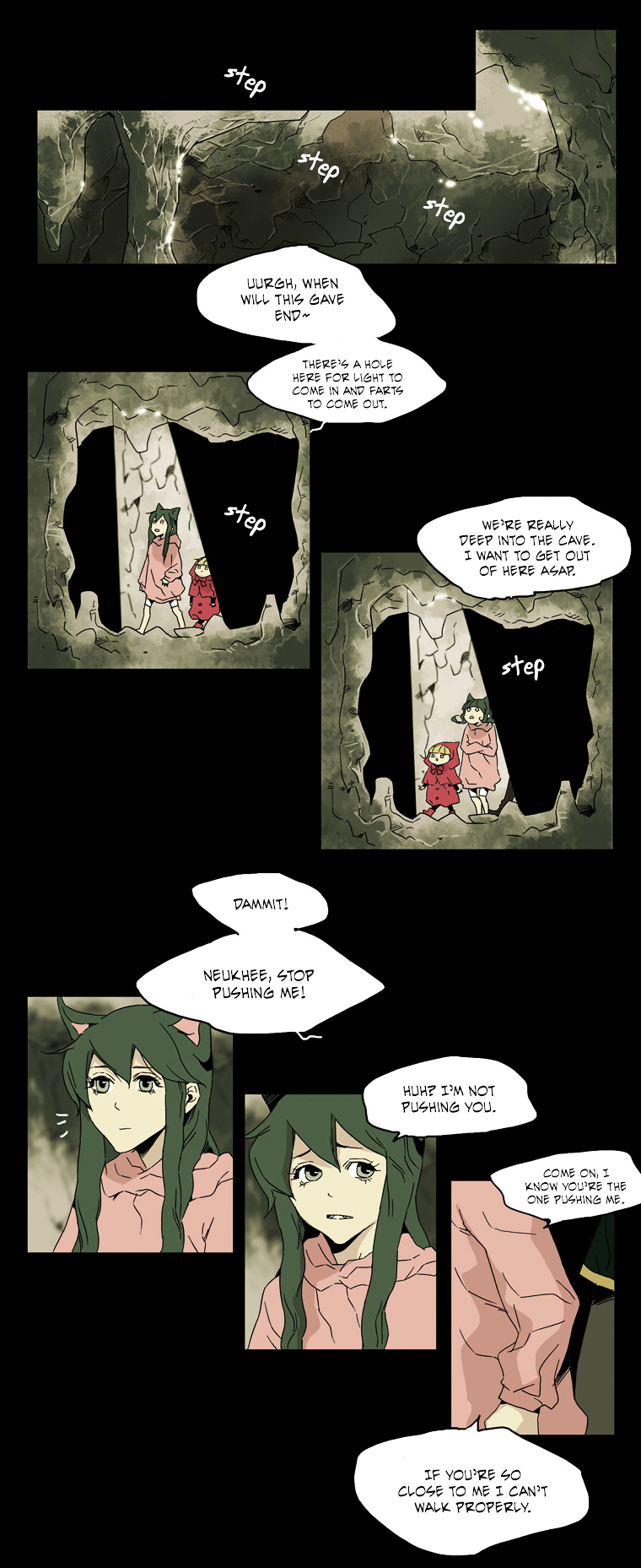 School in the Wild Chapter 21 page 2 - Chapter 21 : Little Red Riding Duck and the Wolf Girls... (5)