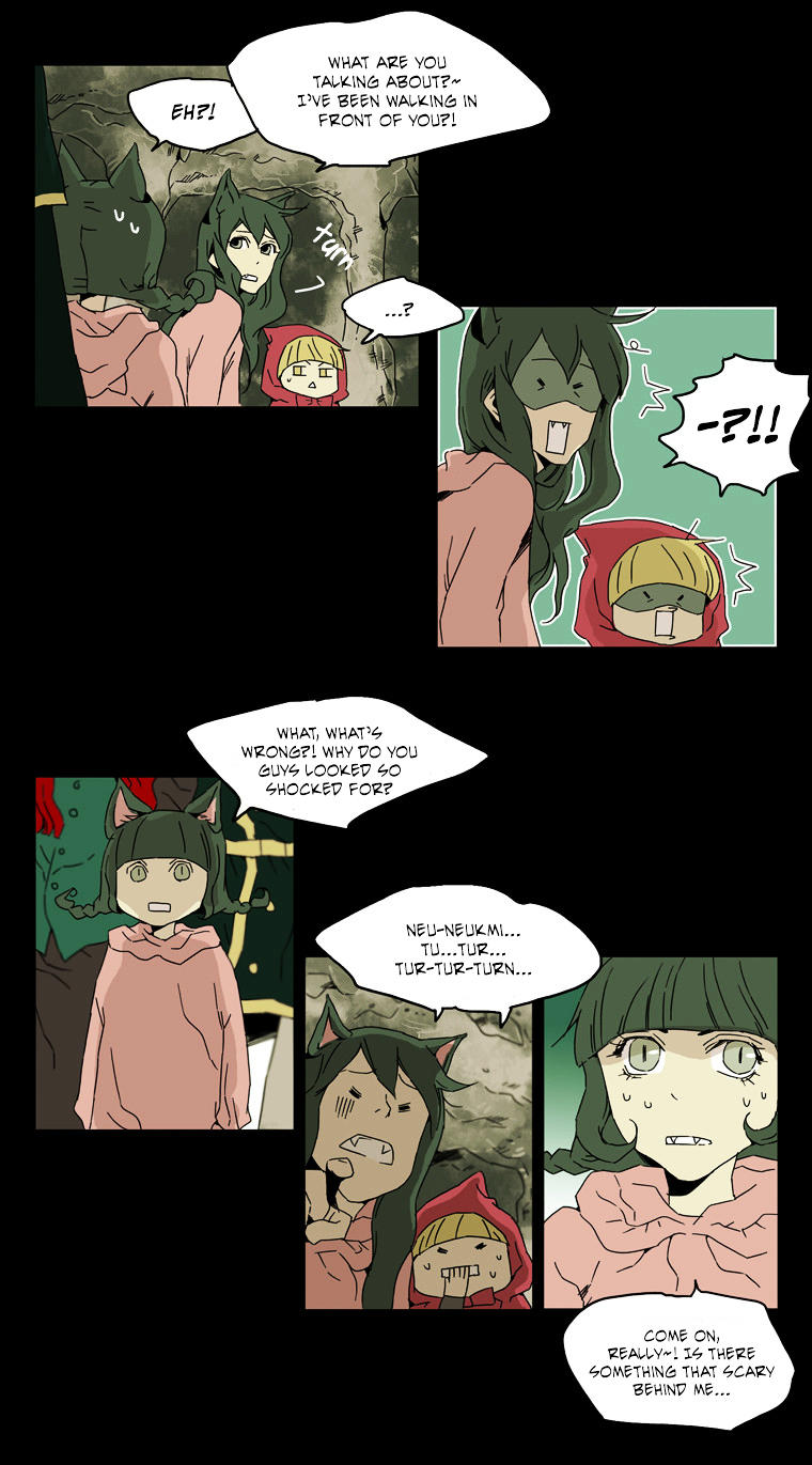 School in the Wild Chapter 21 page 3 - Chapter 21 : Little Red Riding Duck and the Wolf Girls... (5)