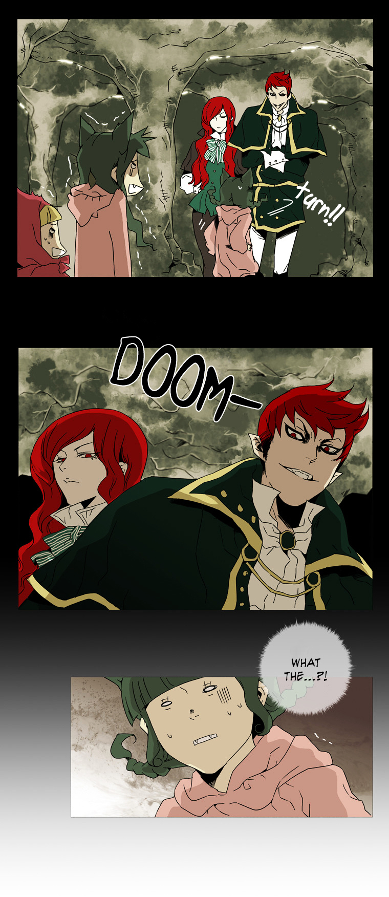 School in the Wild Chapter 21 page 4 - Chapter 21 : Little Red Riding Duck and the Wolf Girls... (5)