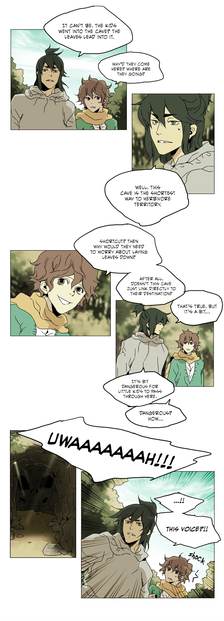 School in the Wild Chapter 21 page 6 - Chapter 21 : Little Red Riding Duck and the Wolf Girls... (5)