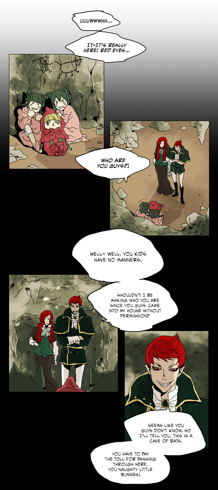 School in the Wild Chapter 21 page 7 - Chapter 21 : Little Red Riding Duck and the Wolf Girls... (5)