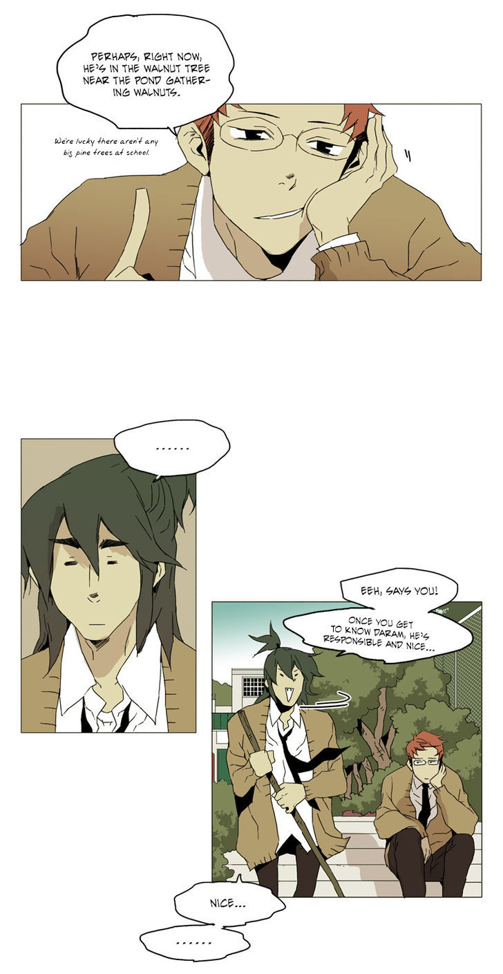 School in the Wild Chapter 22 page 10 - Chapter 22 : There Are Times Even a Squirrel Falls from a Tree... (1)