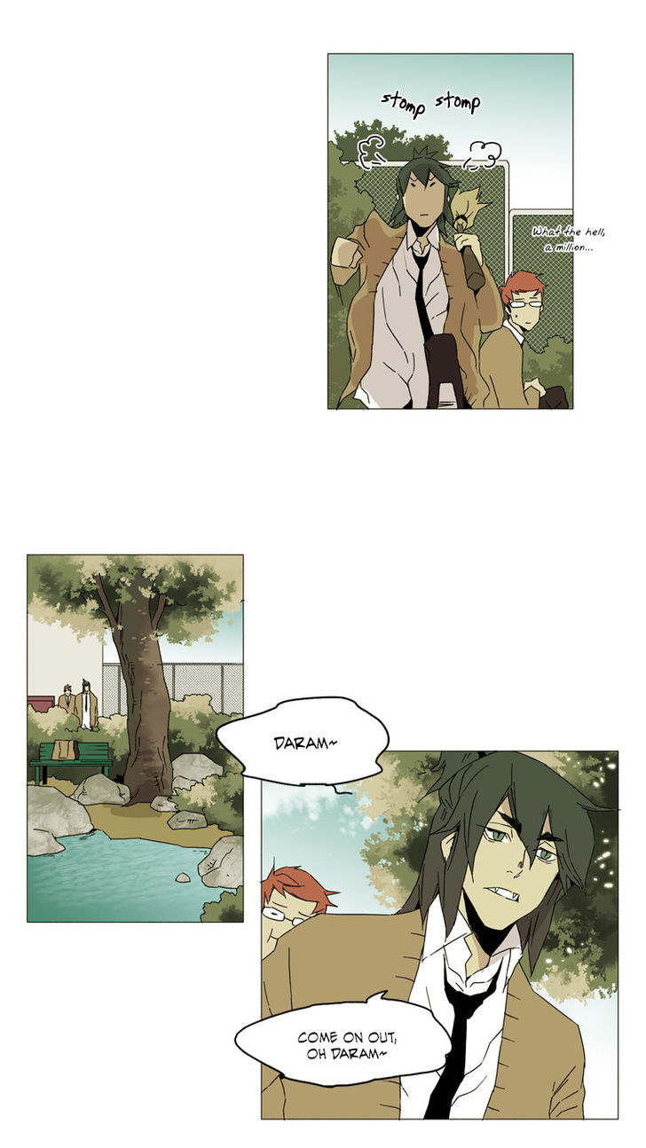 School in the Wild Chapter 22 page 12 - Chapter 22 : There Are Times Even a Squirrel Falls from a Tree... (1)