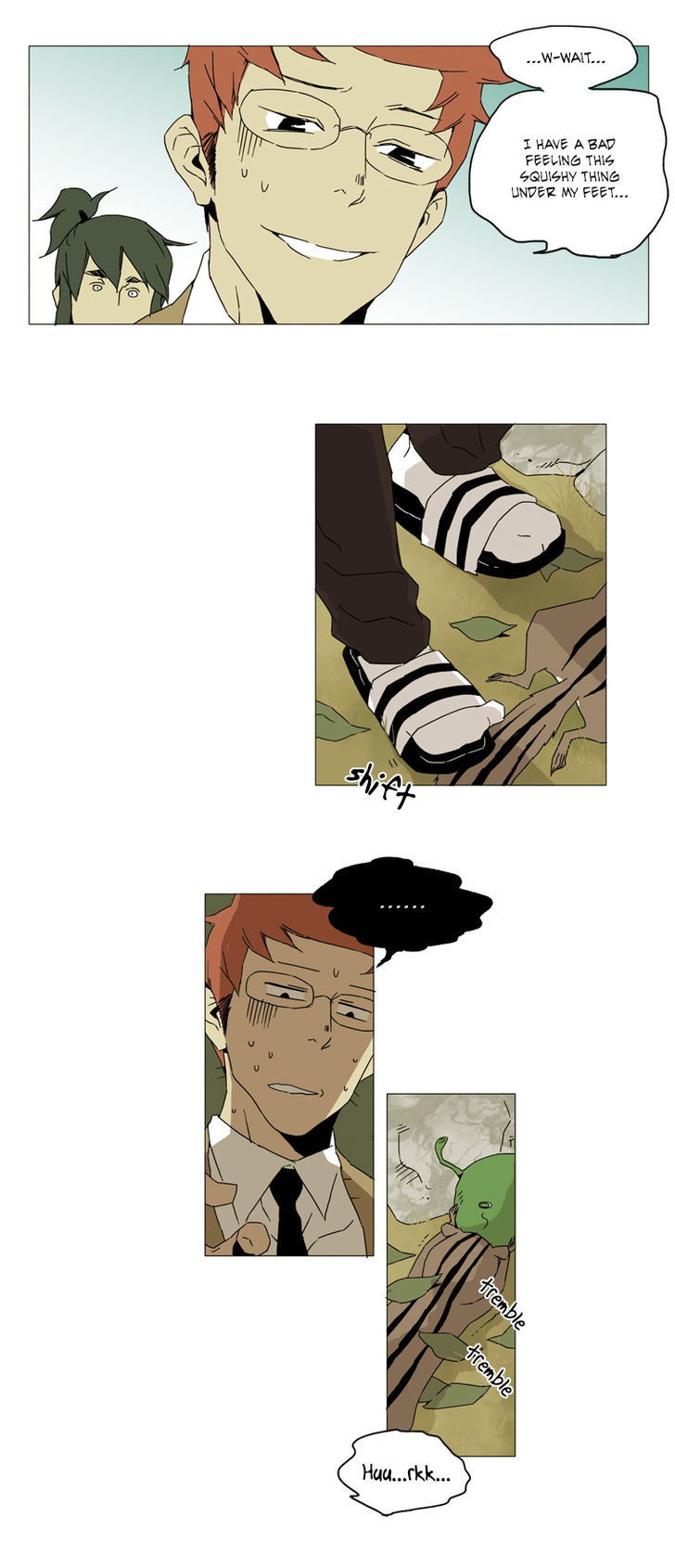 School in the Wild Chapter 22 page 15 - Chapter 22 : There Are Times Even a Squirrel Falls from a Tree... (1)