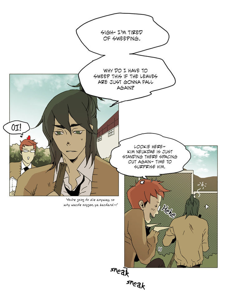 School in the Wild Chapter 22 page 6 - Chapter 22 : There Are Times Even a Squirrel Falls from a Tree... (1)