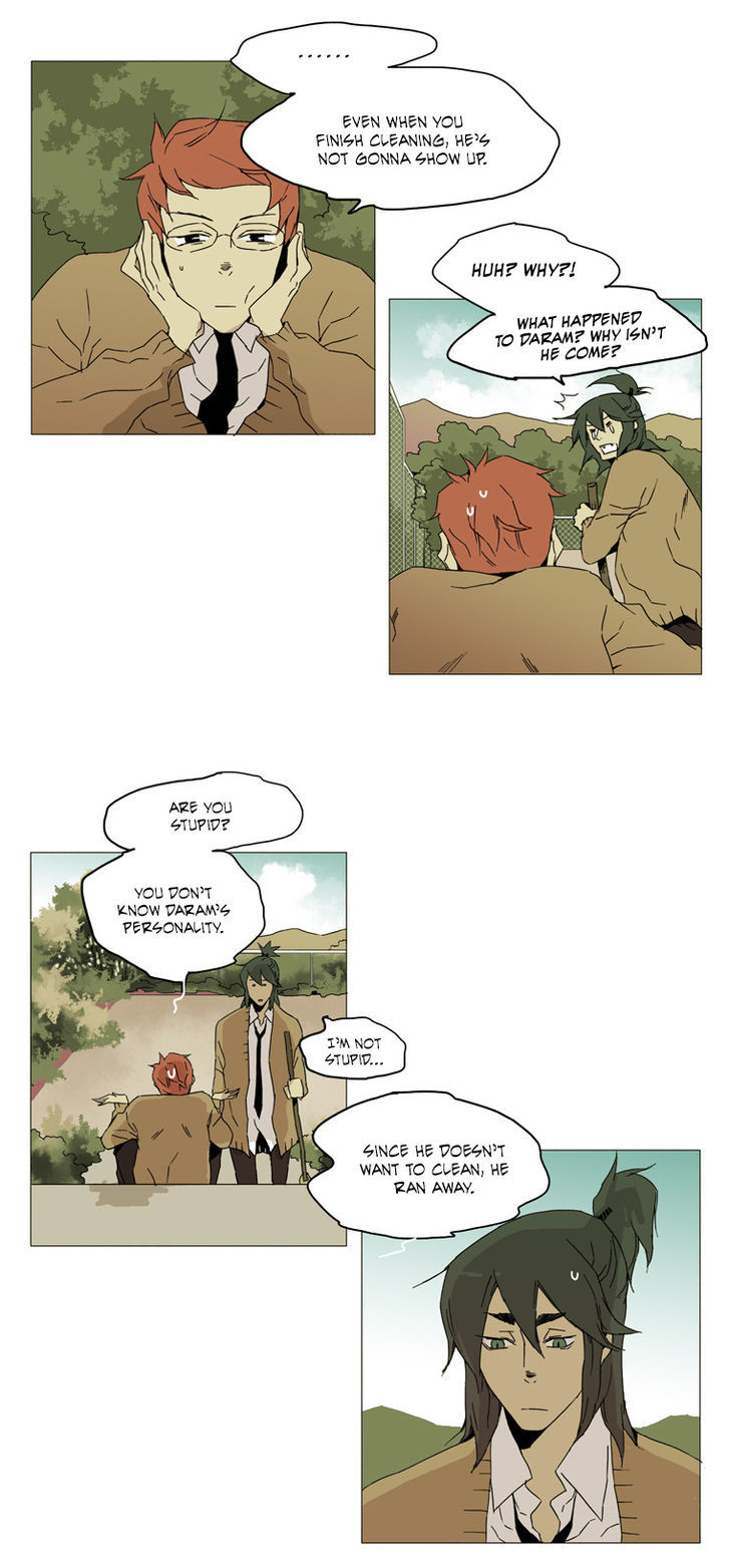 School in the Wild Chapter 22 page 9 - Chapter 22 : There Are Times Even a Squirrel Falls from a Tree... (1)