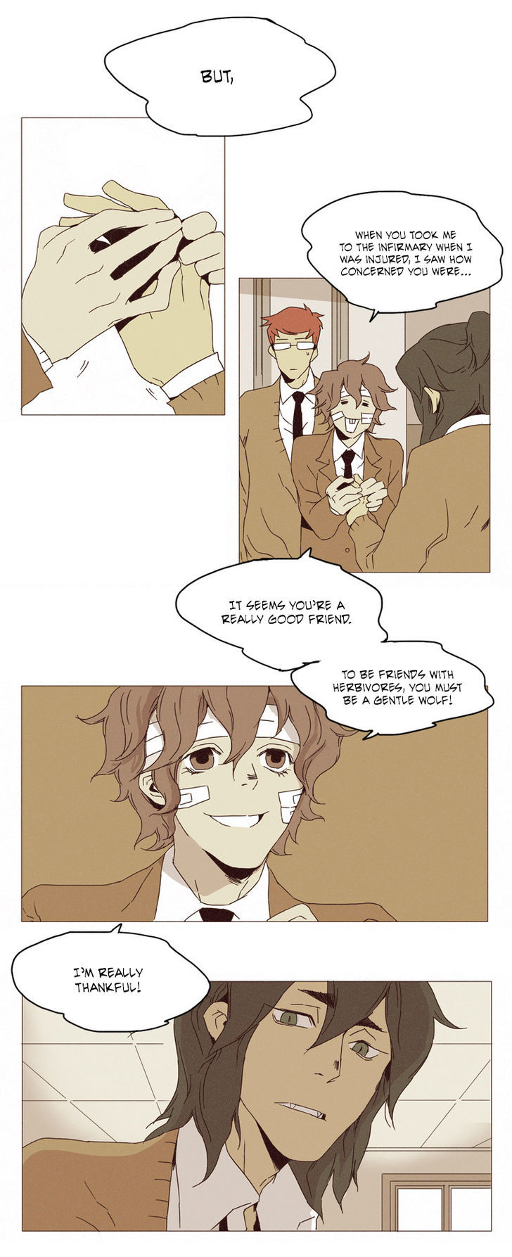 School in the Wild Chapter 23 page 14 - Chapter 23 : There Are Times Even a Squirrel Falls from a Tree... (2)