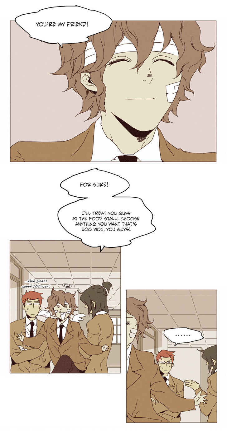 School in the Wild Chapter 23 page 15 - Chapter 23 : There Are Times Even a Squirrel Falls from a Tree... (2)