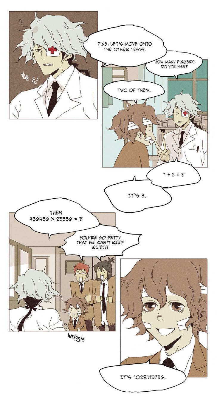 School in the Wild Chapter 23 page 8 - Chapter 23 : There Are Times Even a Squirrel Falls from a Tree... (2)