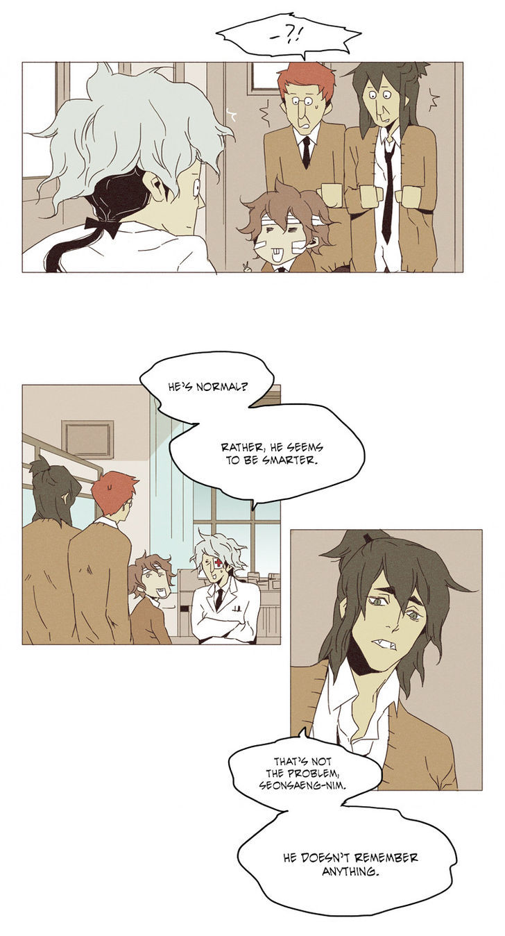 School in the Wild Chapter 23 page 9 - Chapter 23 : There Are Times Even a Squirrel Falls from a Tree... (2)