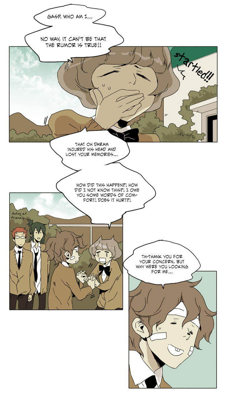 School in the Wild Chapter 24 page 11 - Chapter 24 : There Are Times Even a Squirrel Falls from a Tree... (3)