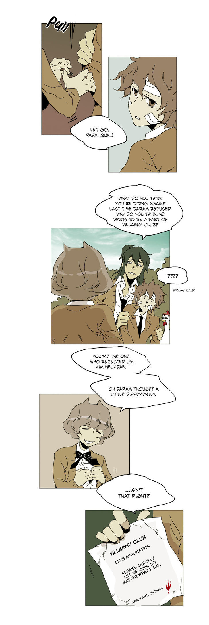 School in the Wild Chapter 24 page 13 - Chapter 24 : There Are Times Even a Squirrel Falls from a Tree... (3)