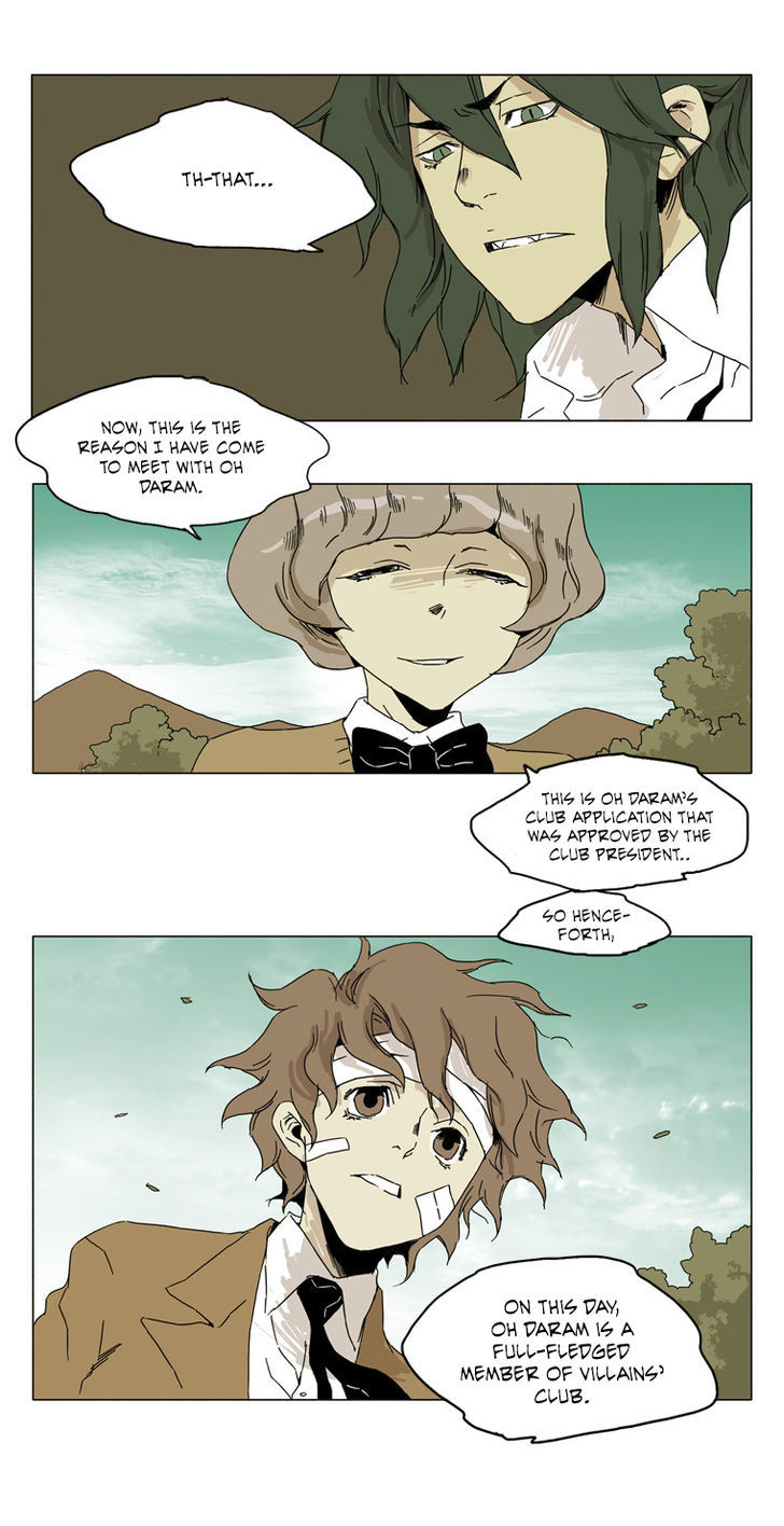 School in the Wild Chapter 24 page 14 - Chapter 24 : There Are Times Even a Squirrel Falls from a Tree... (3)