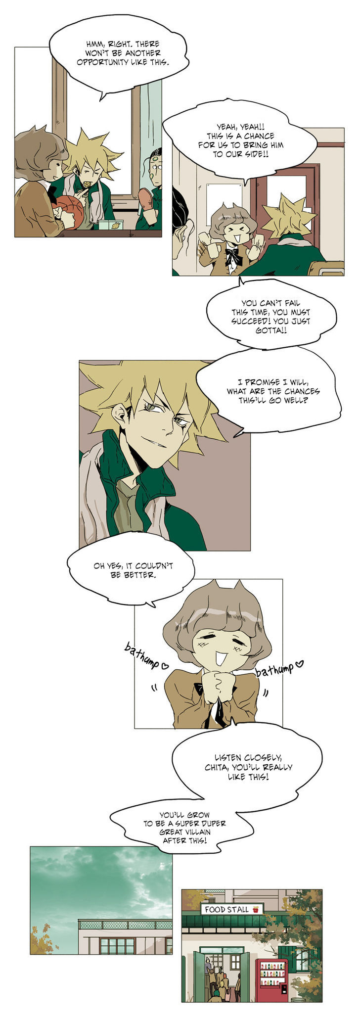 School in the Wild Chapter 24 page 5 - Chapter 24 : There Are Times Even a Squirrel Falls from a Tree... (3)