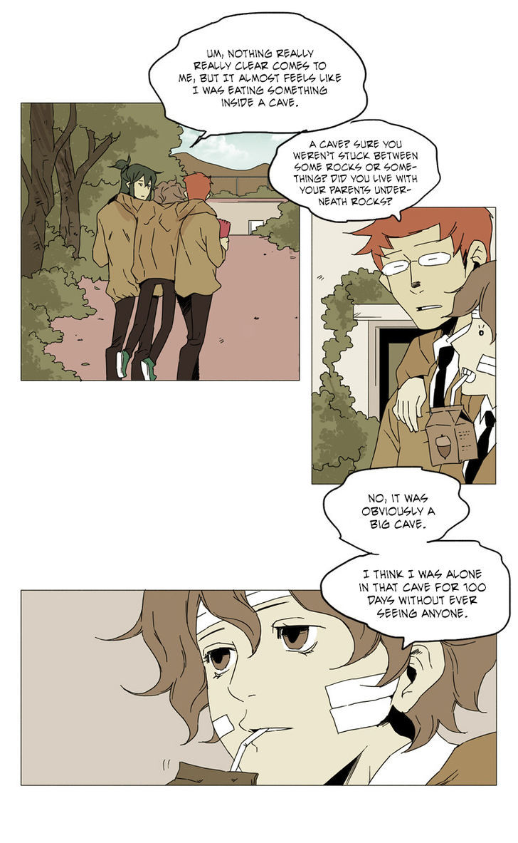 School in the Wild Chapter 24 page 7 - Chapter 24 : There Are Times Even a Squirrel Falls from a Tree... (3)
