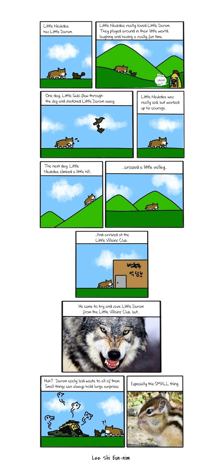 School in the Wild Chapter 25.5 page 8 - Chapter 25.5 : Author's Notes