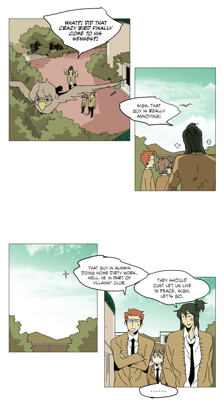 School in the Wild Chapter 25 page 13 - Chapter 25 : There Are Times Even a Squirrel Falls From a Tree... (4)