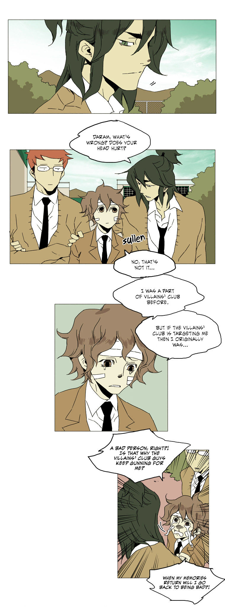School in the Wild Chapter 25 page 14 - Chapter 25 : There Are Times Even a Squirrel Falls From a Tree... (4)