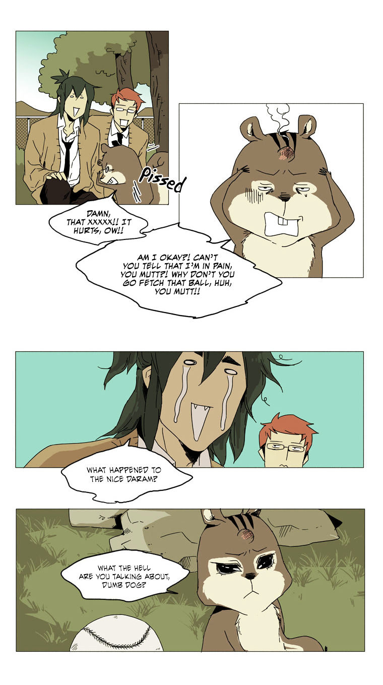 School in the Wild Chapter 25 page 18 - Chapter 25 : There Are Times Even a Squirrel Falls From a Tree... (4)