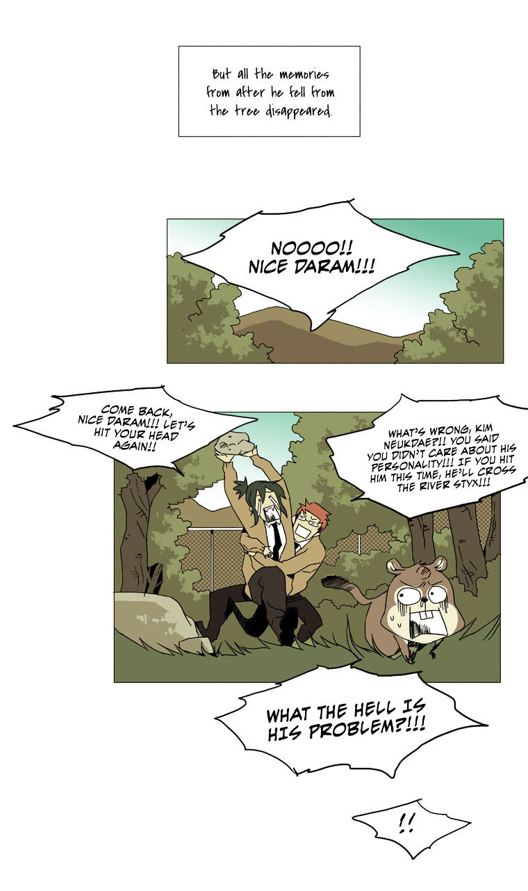 School in the Wild Chapter 25 page 19 - Chapter 25 : There Are Times Even a Squirrel Falls From a Tree... (4)