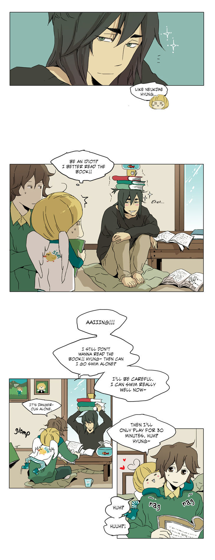 School in the Wild Chapter 26 page 10 - Chapter 26 : Goodbye Ohri... (1)