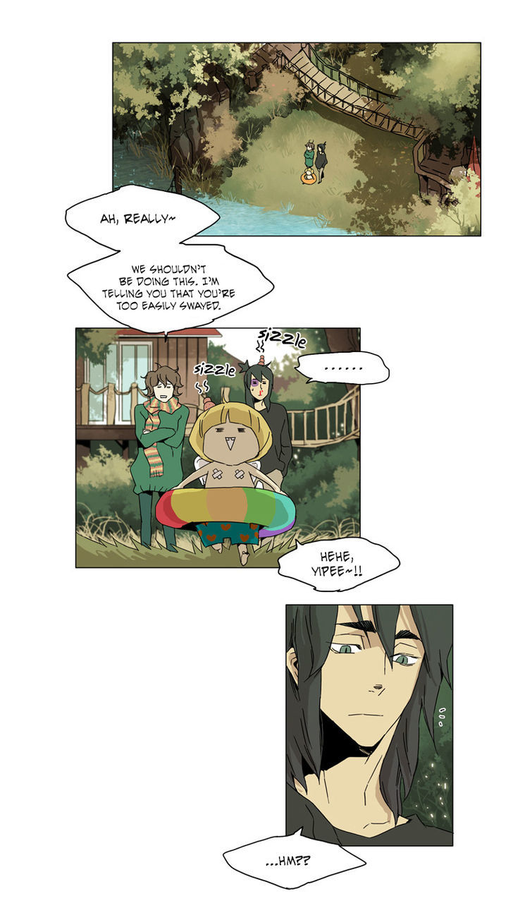 School in the Wild Chapter 26 page 12 - Chapter 26 : Goodbye Ohri... (1)