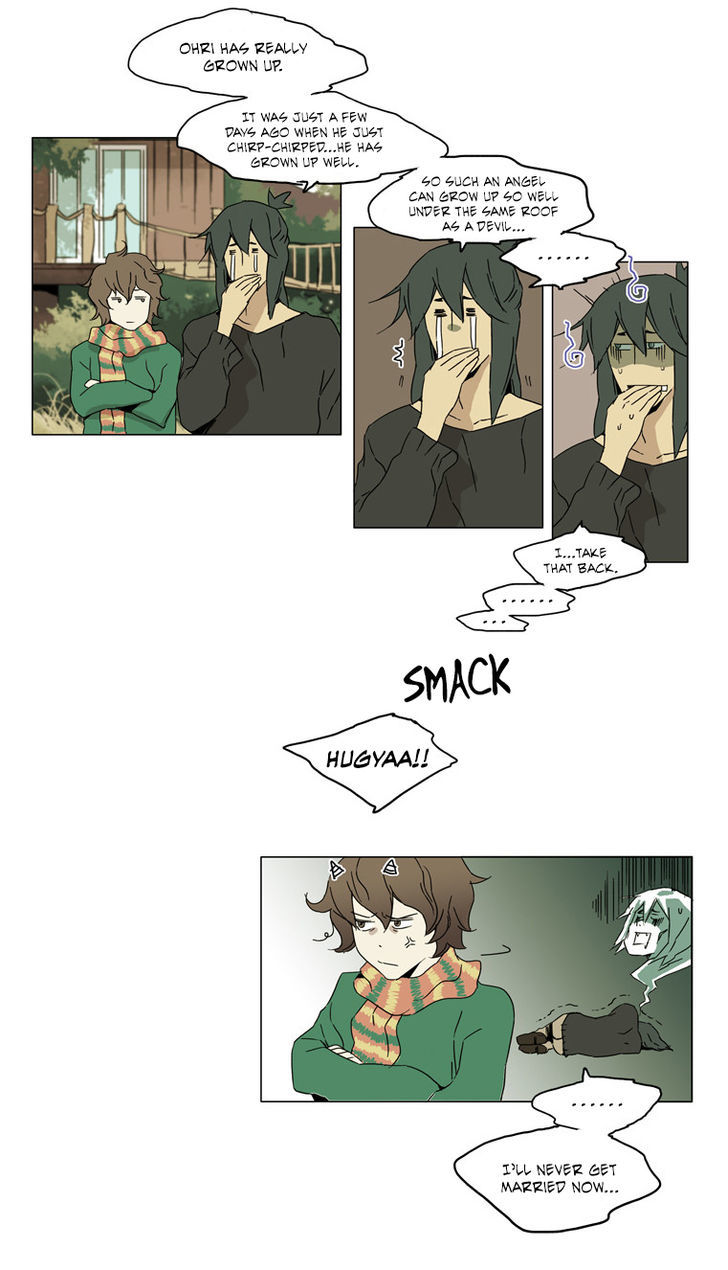 School in the Wild Chapter 26 page 15 - Chapter 26 : Goodbye Ohri... (1)