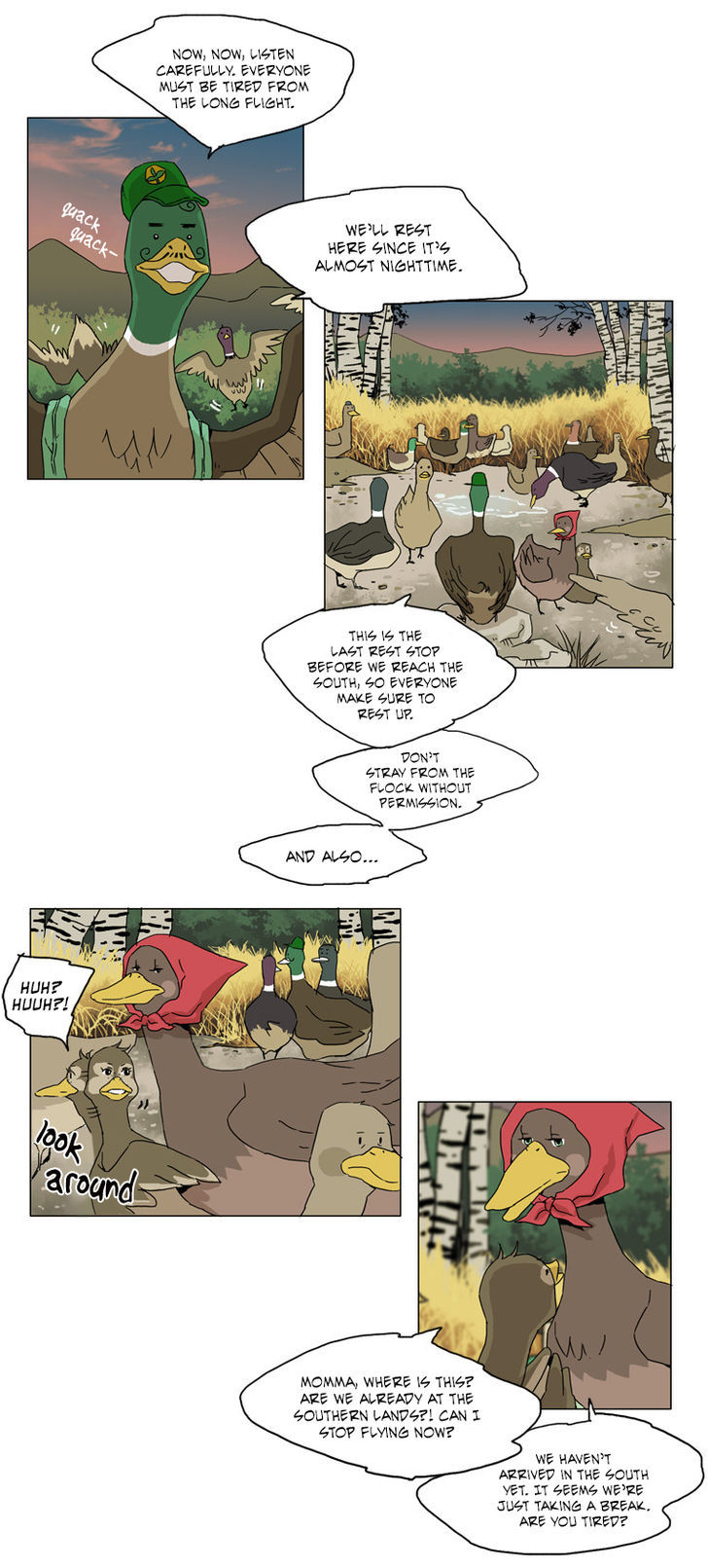 School in the Wild Chapter 26 page 3 - Chapter 26 : Goodbye Ohri... (1)