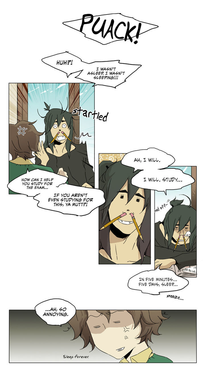 School in the Wild Chapter 26 page 8 - Chapter 26 : Goodbye Ohri... (1)