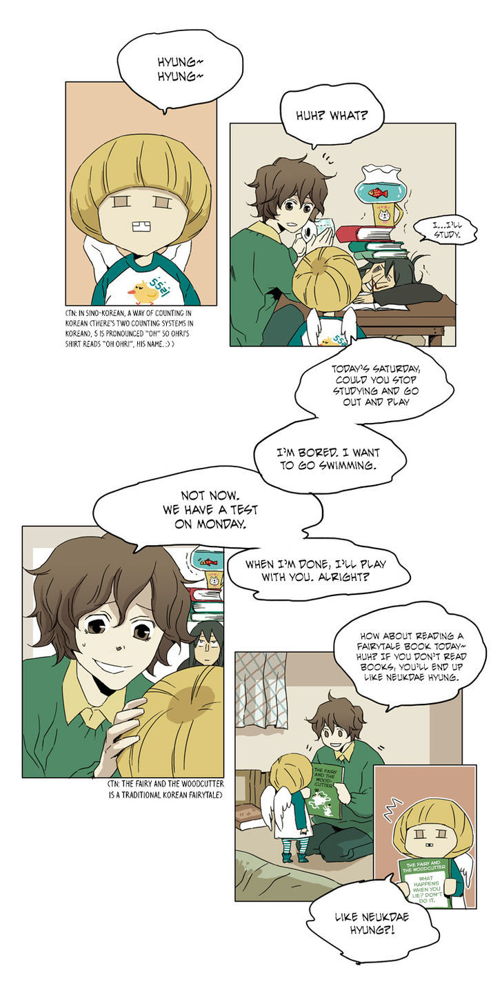School in the Wild Chapter 26 page 9 - Chapter 26 : Goodbye Ohri... (1)