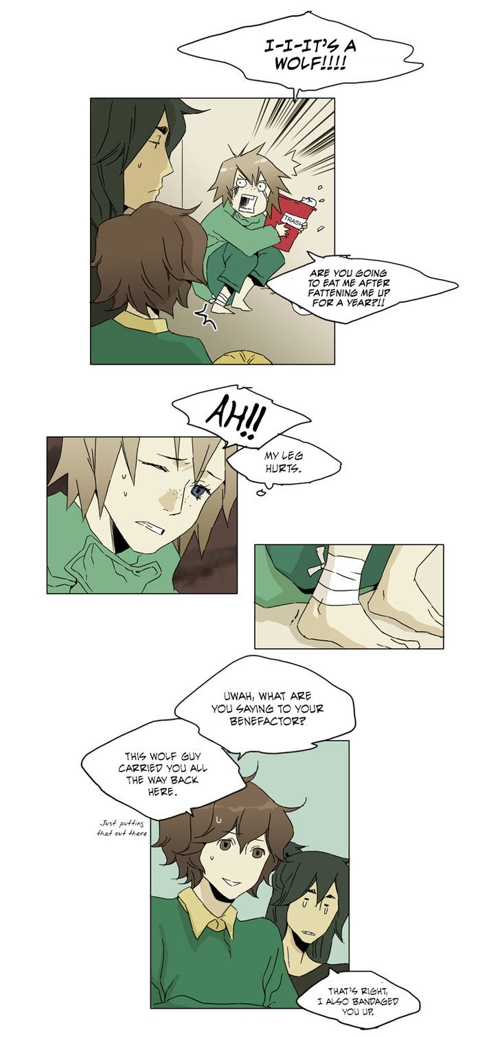 School in the Wild Chapter 27 page 11 - Chapter 27 : Goodbye Ohri... (2)