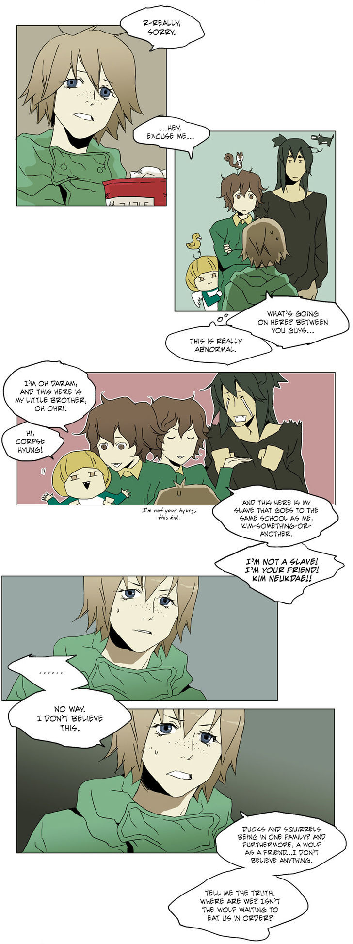 School in the Wild Chapter 27 page 12 - Chapter 27 : Goodbye Ohri... (2)