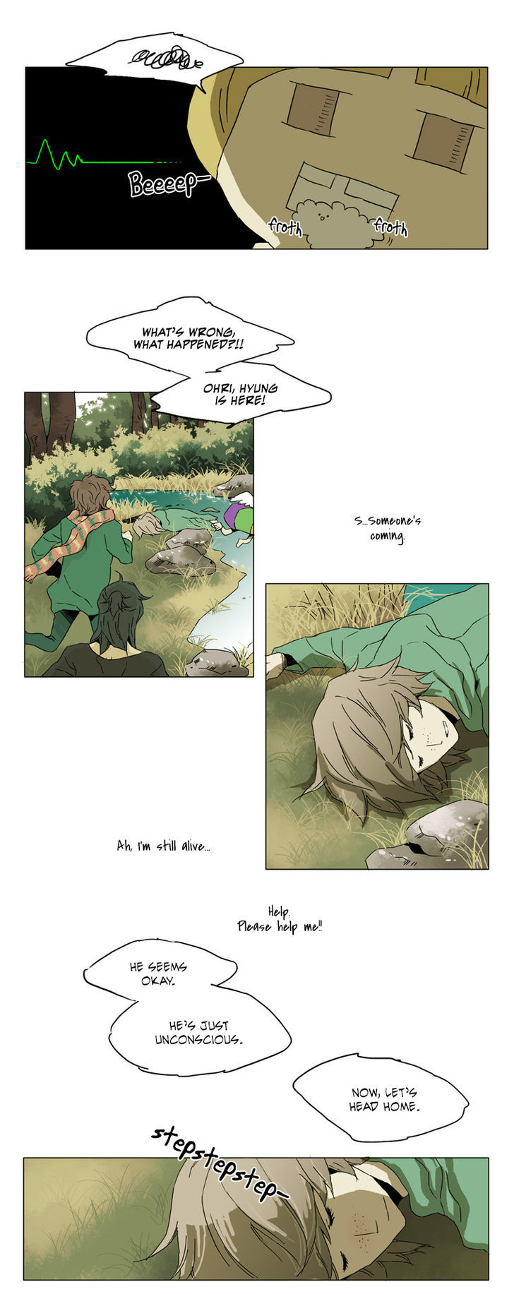 School in the Wild Chapter 27 page 5 - Chapter 27 : Goodbye Ohri... (2)
