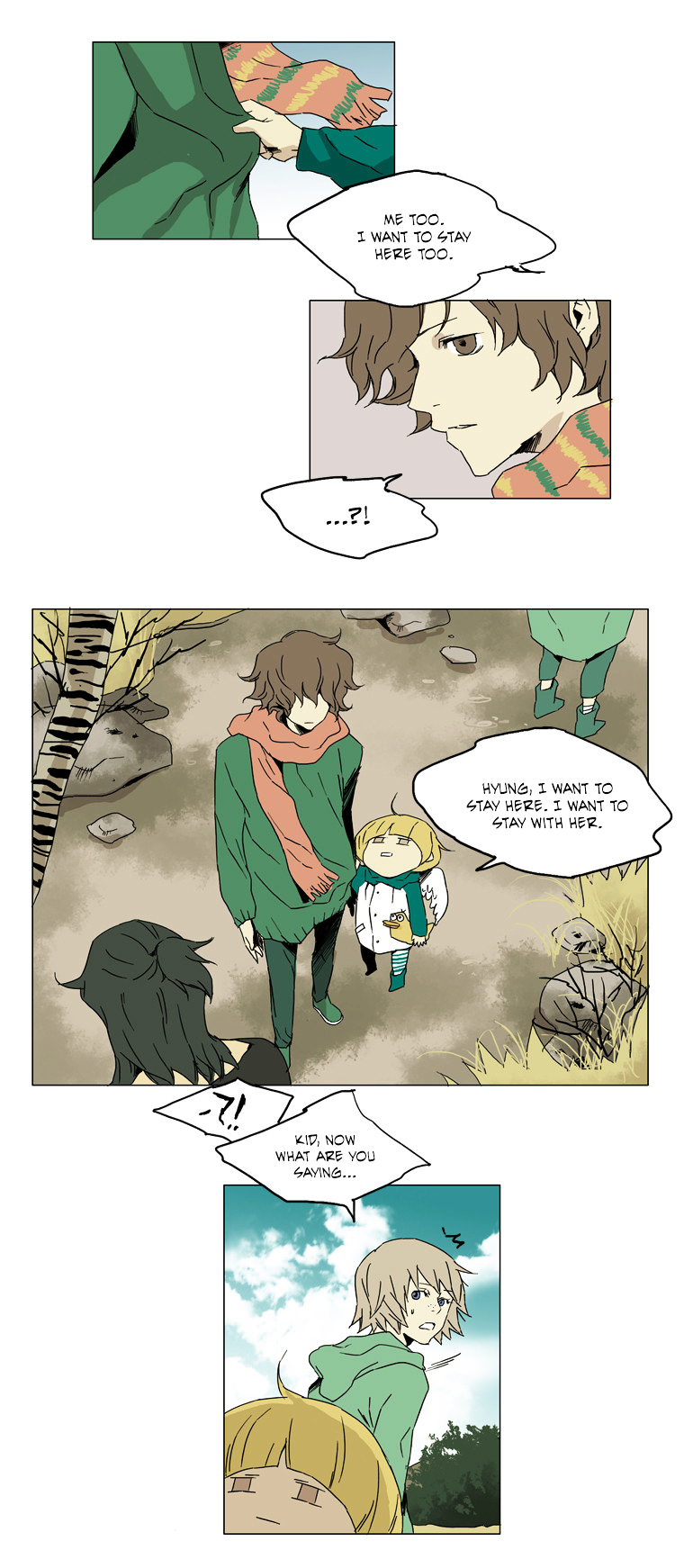 School in the Wild Chapter 29 page 9 - Chapter 29 : Goodbye, Ohri... (4)