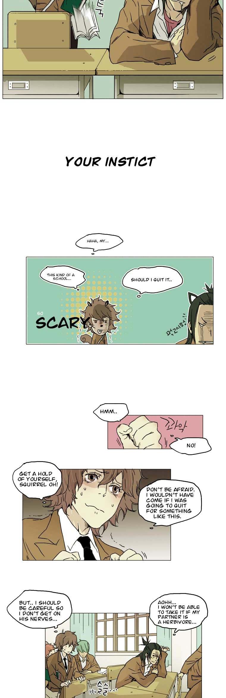 School in the Wild Chapter 3 page 12 - Chapter 3 : Scary Animal, Delicious Animal