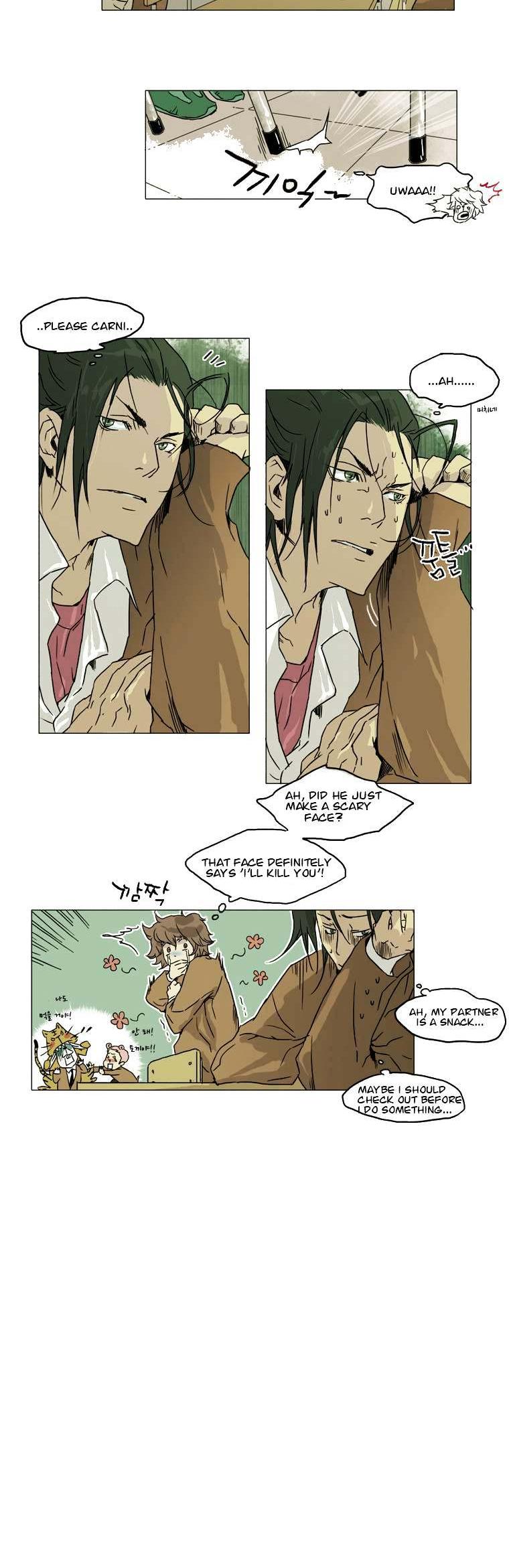 School in the Wild Chapter 3 page 13 - Chapter 3 : Scary Animal, Delicious Animal