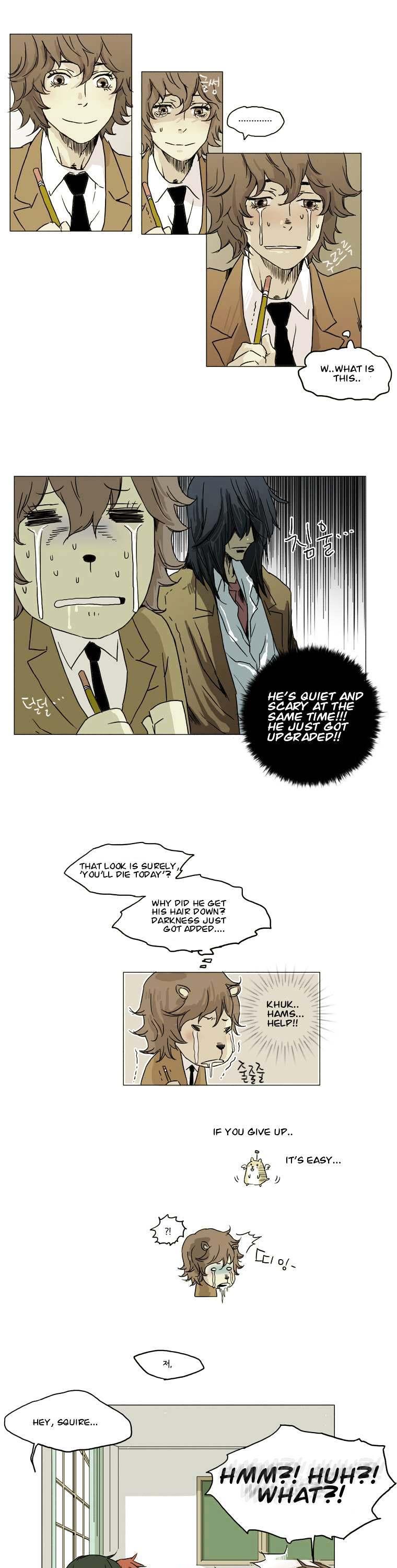 School in the Wild Chapter 3 page 17 - Chapter 3 : Scary Animal, Delicious Animal
