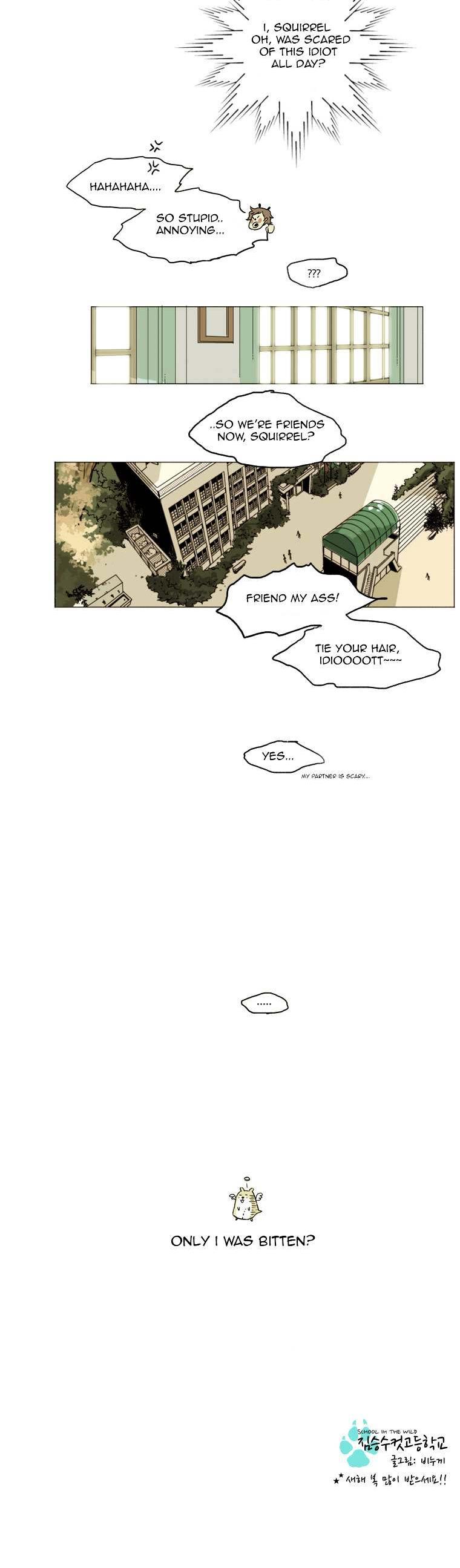 School in the Wild Chapter 3 page 21 - Chapter 3 : Scary Animal, Delicious Animal
