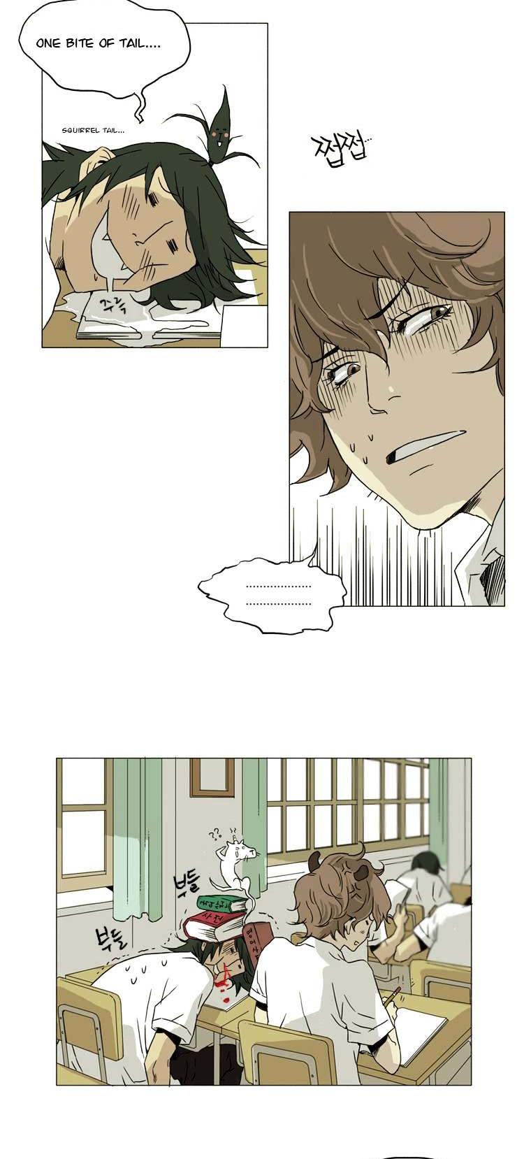 School in the Wild Chapter 3 page 4 - Chapter 3 : Scary Animal, Delicious Animal