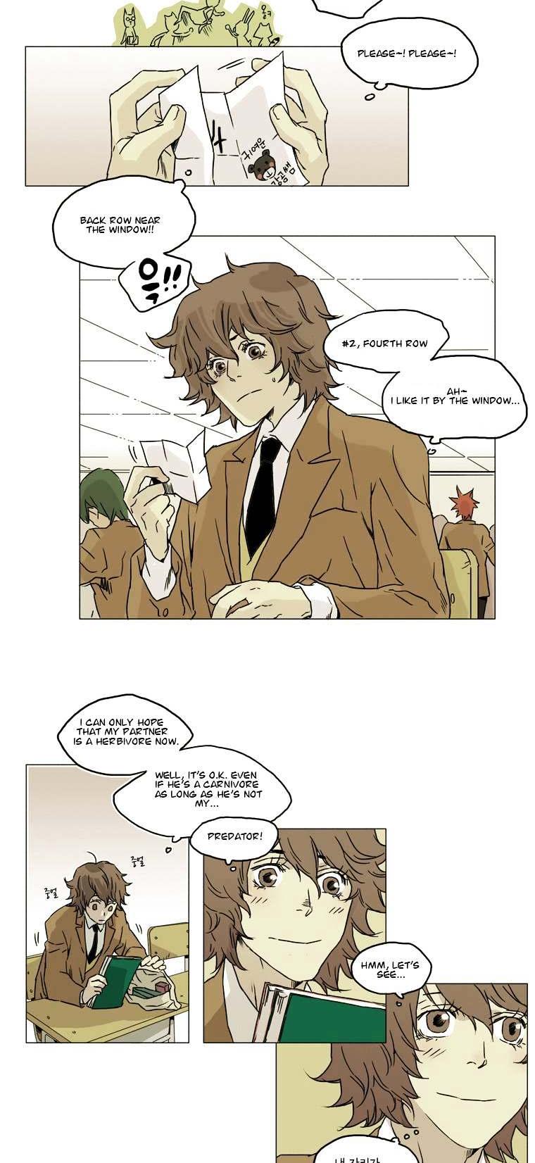 School in the Wild Chapter 3 page 9 - Chapter 3 : Scary Animal, Delicious Animal