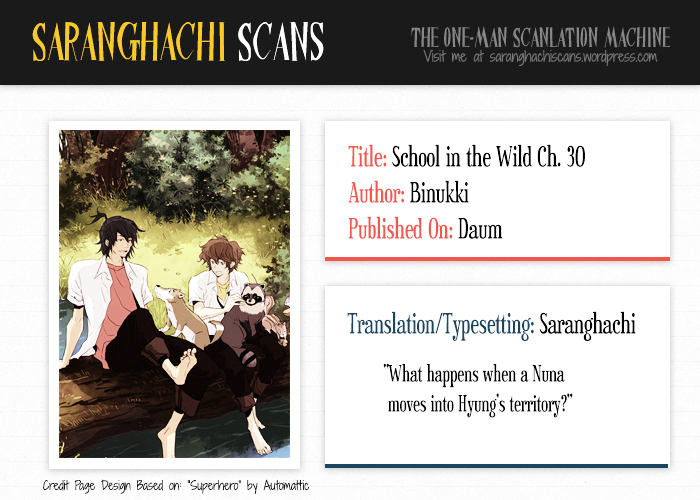 School in the Wild Chapter 30 page 1 - Chapter 30 : Goodbye, Ohri... (5)