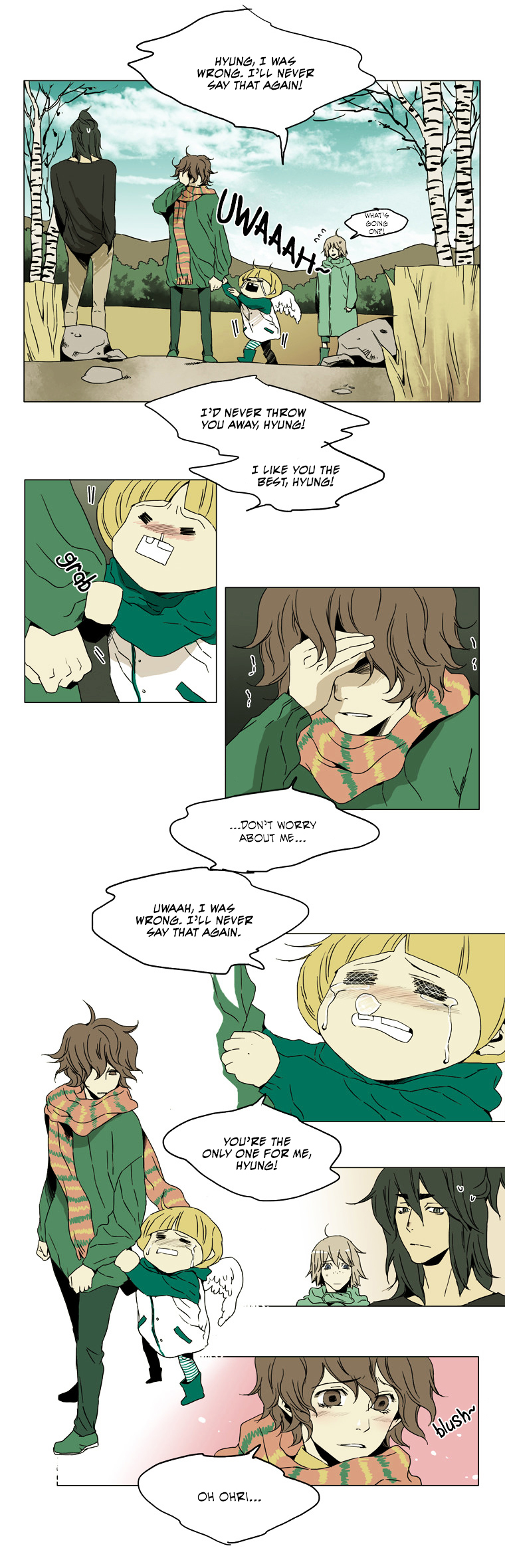 School in the Wild Chapter 30 page 6 - Chapter 30 : Goodbye, Ohri... (5)