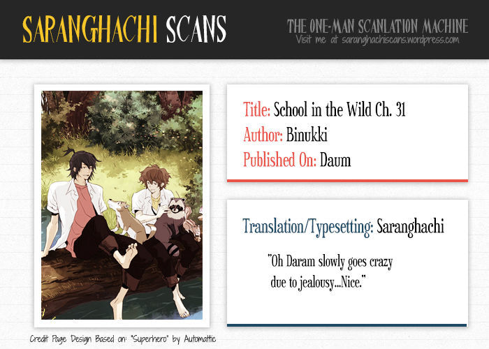 School in the Wild Chapter 31 page 1 - Chapter 31 : Unexpected Reinforcements... (1)