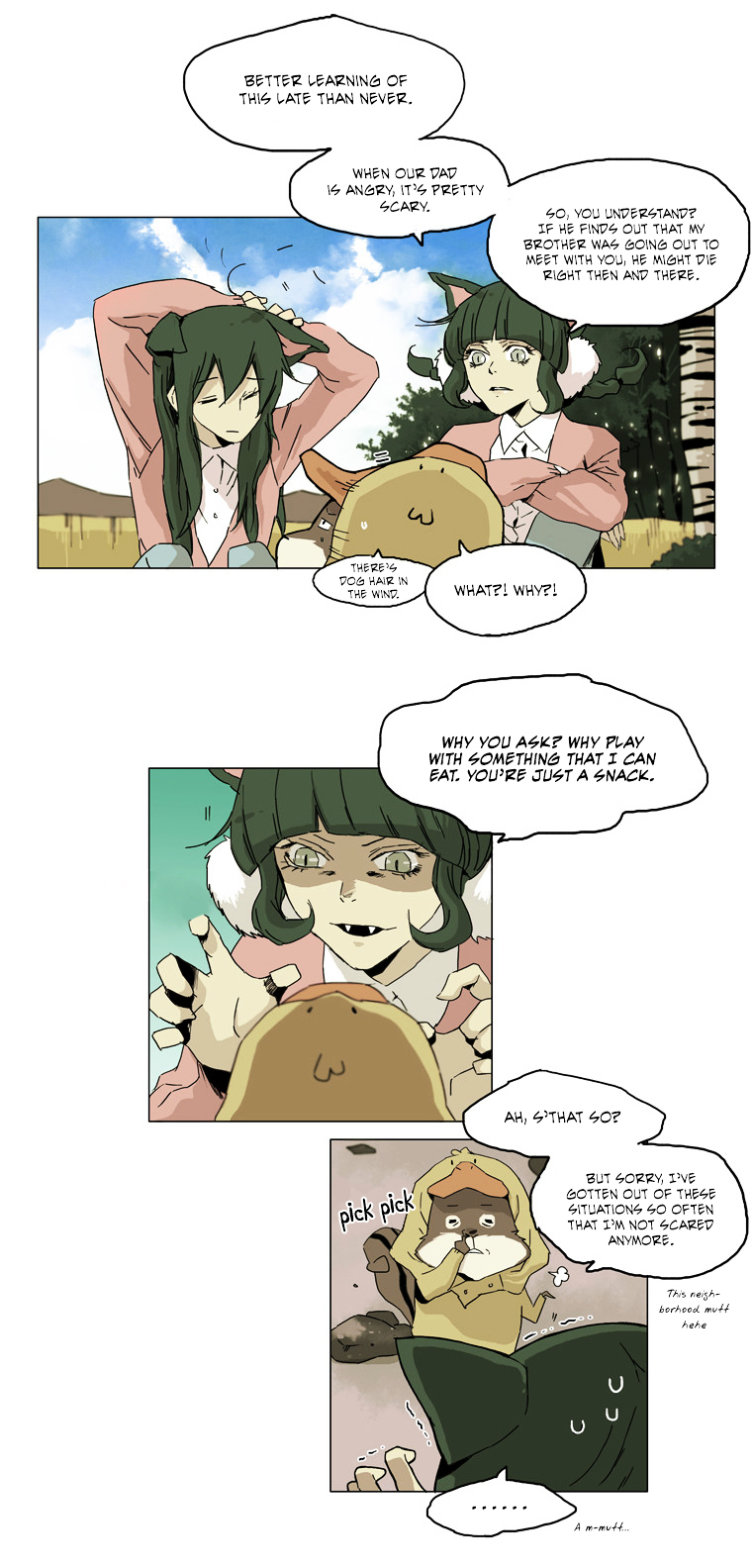 School in the Wild Chapter 32 page 12 - Chapter 32 : Unexpected Reinforcements... (2)