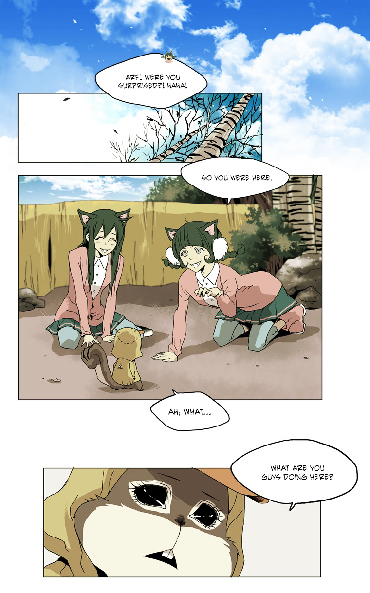 School in the Wild Chapter 32 page 2 - Chapter 32 : Unexpected Reinforcements... (2)