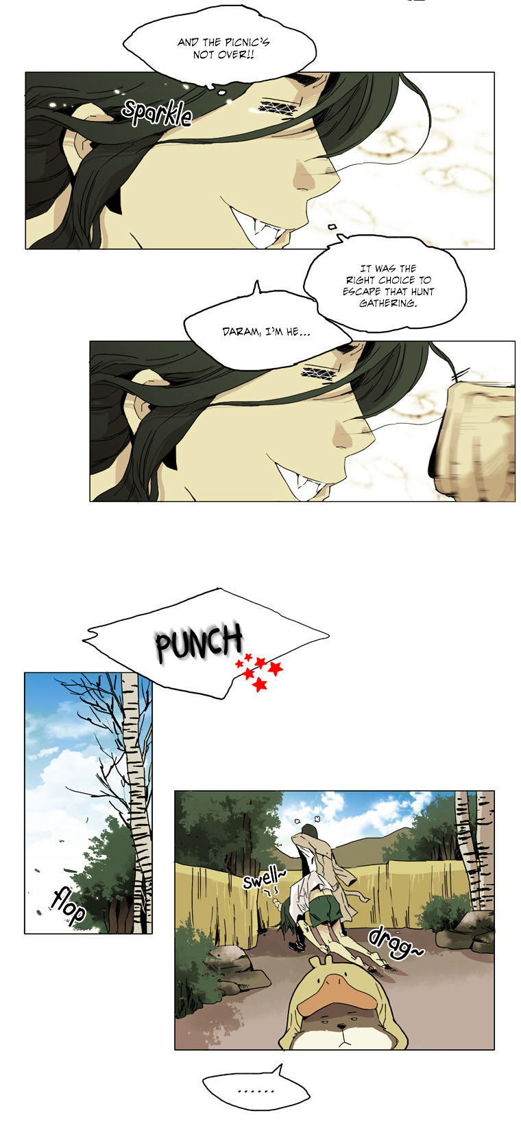 School in the Wild Chapter 32 page 21 - Chapter 32 : Unexpected Reinforcements... (2)